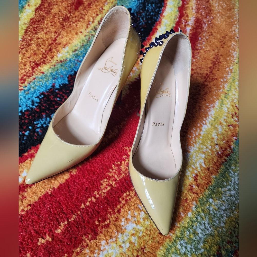 Authentic Christian Louboutin Studded Heels